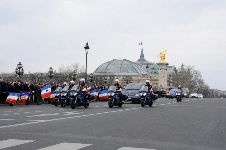 Paris, pont Alexandre III, le 22 février 2013. Crédit photo : Stéphane Gaudin