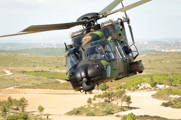 NH90 Caïman. Crédit photo : Armée de Terre - Alexandre Paringaux