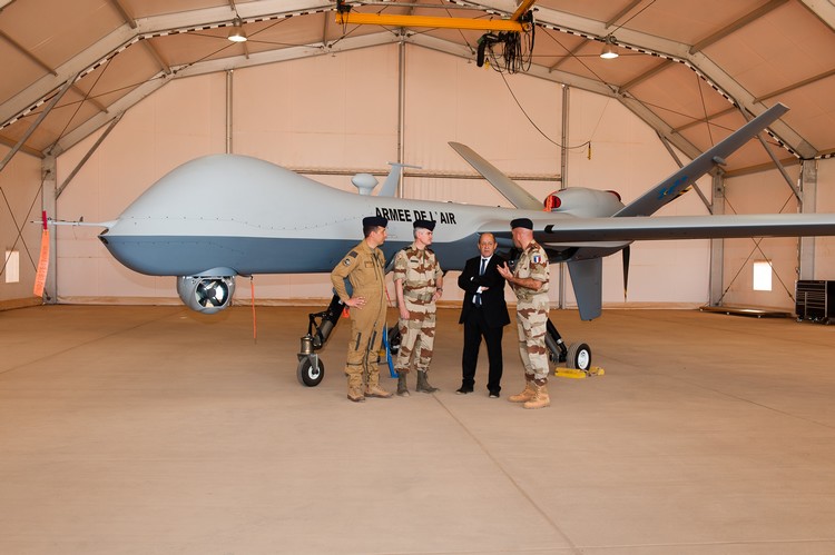 Les premiers drones Reaper déployés au Sahel serviront « pour le contrôle de zone et au renseignement contre-terroriste »