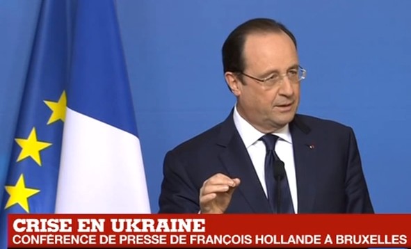 Ukraine : François Hollande défend « l’intégrité des territoires » et la « souveraineté »