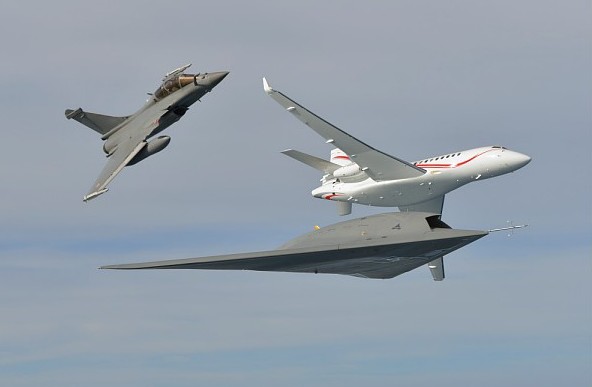 Patrouille Dassault nEUROn, Rafale, Falcon 7X : Making Off des prises de vues