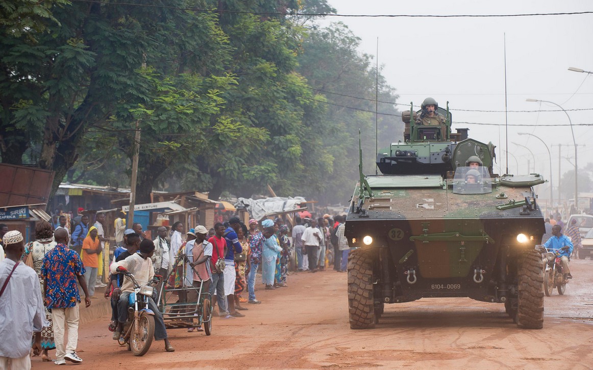 Le VBCI déployé en Centrafrique