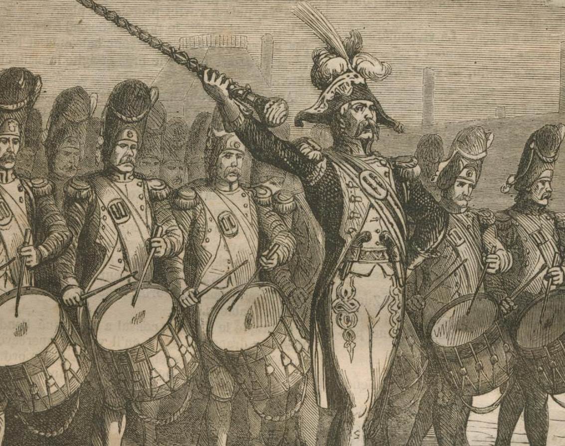 Musique militaire : La fonction mythique du tambour — Theatrum Belli