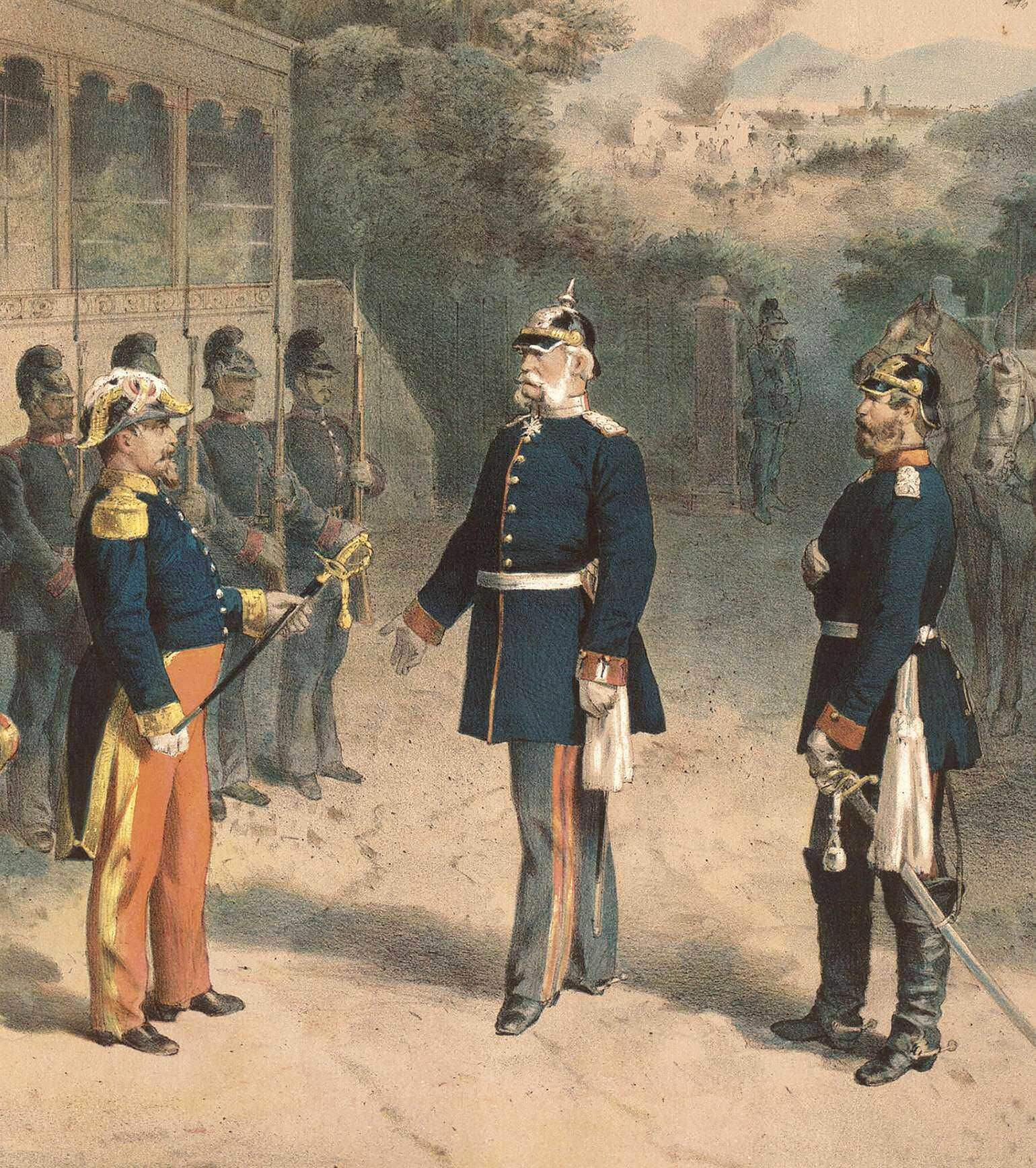 Cela s'est passé un 02 septembre - Chronique  culturelle - Histoire - Napoleon-III-Surrenders-To-The-Prussians