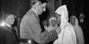 DE GAULLE-MOHAMMED-V