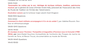Journée d’étude sur la musique militaire