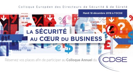 La sécurité au cœur du Business (Colloque 2018 du CDSE) @ OCDE | Paris | Île-de-France | France