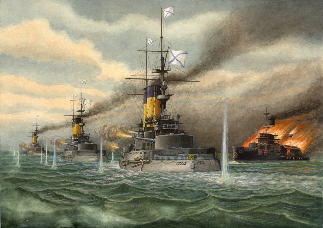 La bataille de Tsushima (27-28 mai 1905)