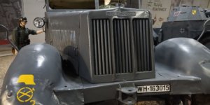 Park Patriot – Expo blindés 7 – THEATRUM BELLI – Stéphane Gaudin – Camion Krauss Maffei