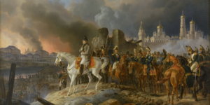 Napoleon_in_burning_Moscow_-_Adam_Albrecht_1841