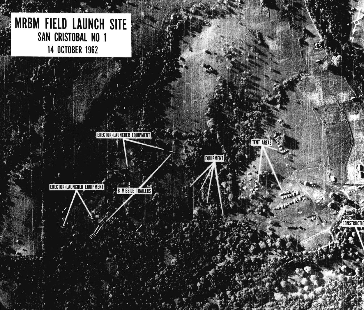 cela s'est passé un 14 octobre - Chronique  Cilturelle - Histoire Cuba_Missiles_Crisis_U-2_photo
