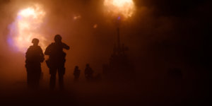 Tir CAESAR RTC de nuit