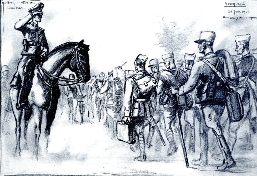 19 JUIN 940 - Les cadets de Saumur et du Train stoppent l'avancée Allemande sur la Loire . Cadets-de-Saumur-2