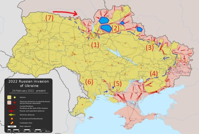 Crise en Ukraine : pourquoi la Russie affirme avoir été "trahie" par l'Otan - Page 3 UKR-carte-12-mars-696x468