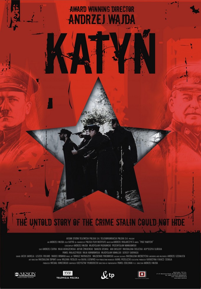 CELA S"EST PASSE le 03 avrl. -ùChronique culturelle -histoire- Katyn-Wajda-poster