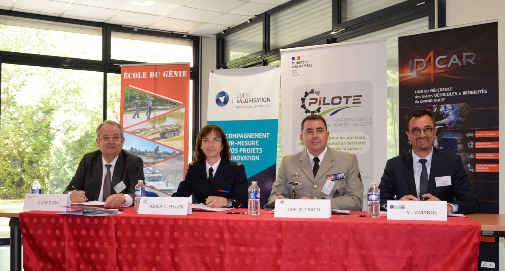 Création du pôle d’innovation technique de défense Pilote en Pays de la Loire