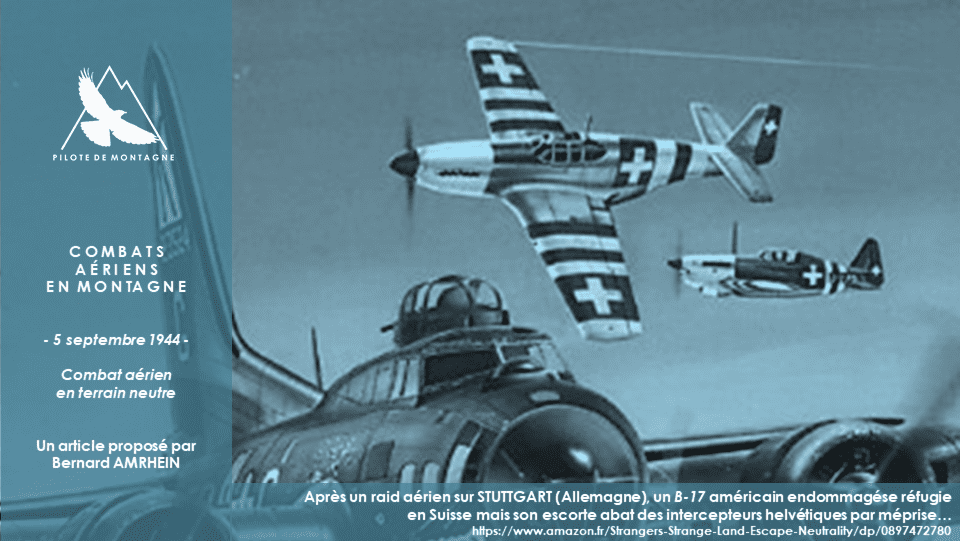 5 septembre 1944 – Combat aérien en terrain neutre