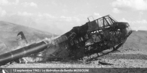 11_(PDM)_0912_1943_Benito Mussolini libéré par les para-commandos allemands sur le Gran Sasso