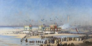 Cérémonie d&rsquo;inauguration du canal de Suez à Port-Saïd, le 17 novembre 1869.