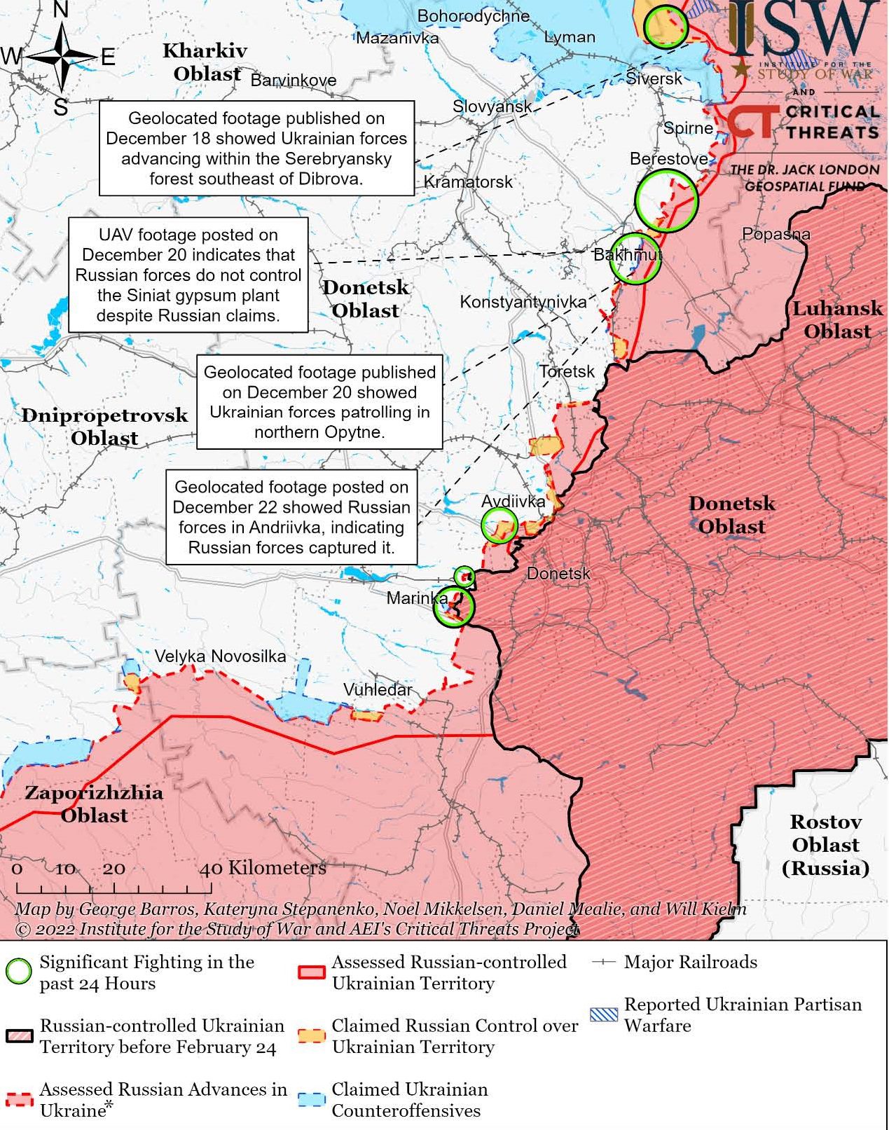 Suivre la guerre en Ukraine au quotidien dans la période de Noël