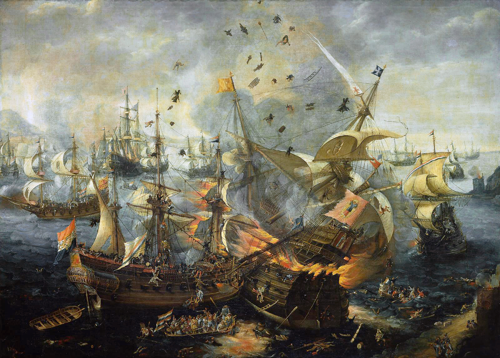 Cela s'est passé le. 25 avril - Chronique cultuelle -  histoire -  Battle_of_Gibraltar_1607