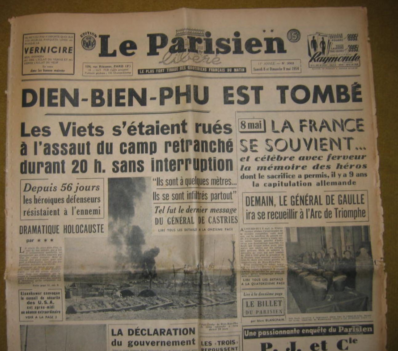 "70e ANNIVERSAIRE DE DIÊN BIÊN PHU" - Page 5 Le-Parisien